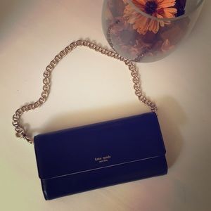 Kate Spade Chain Black Shoulder Bag
